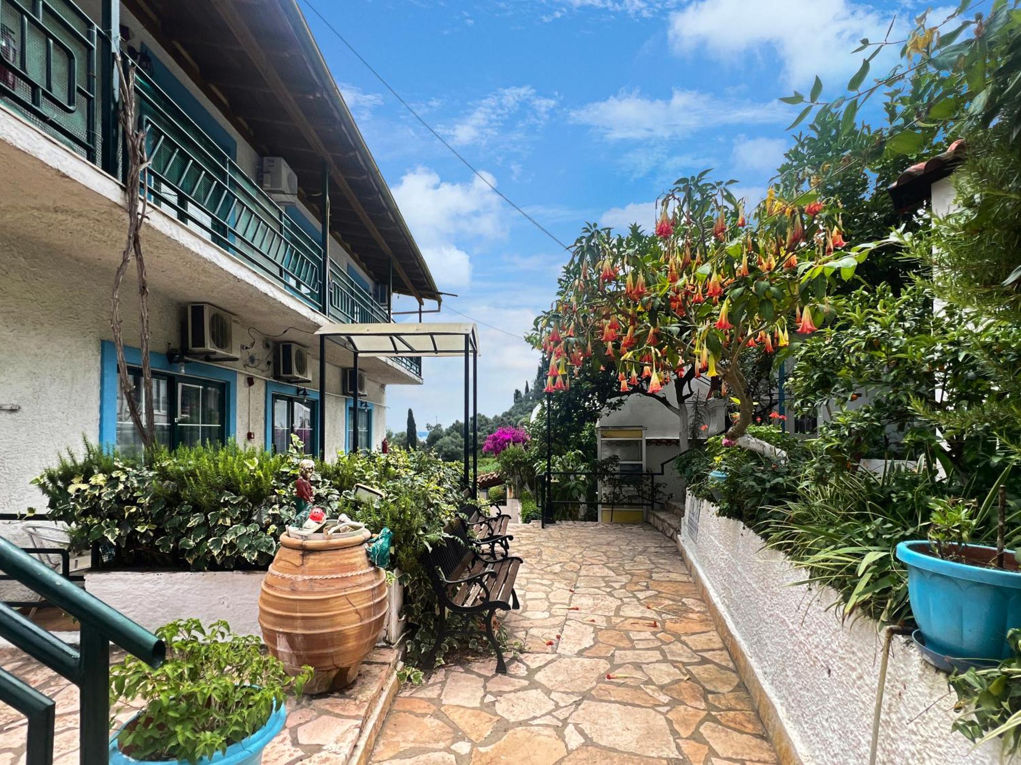Corfu Andromaches Holiday Apartments Achilleion Exterior photo